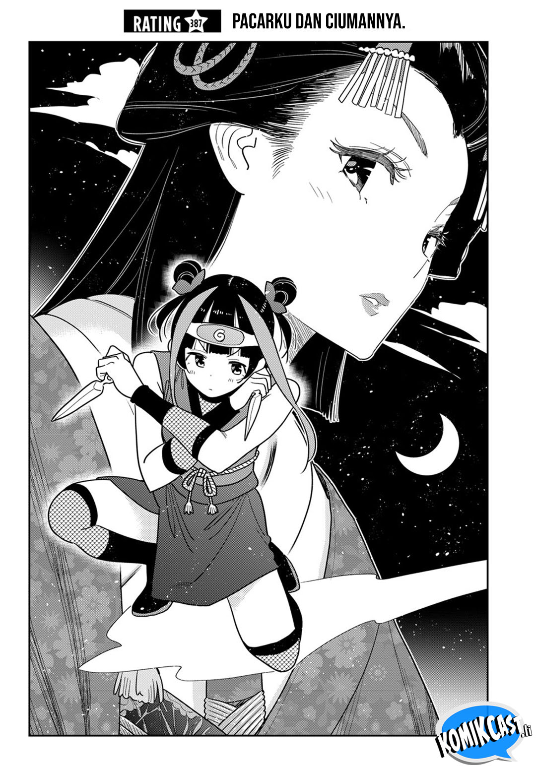 Kanojo, Okarishimasu Chapter 387 Gambar 3