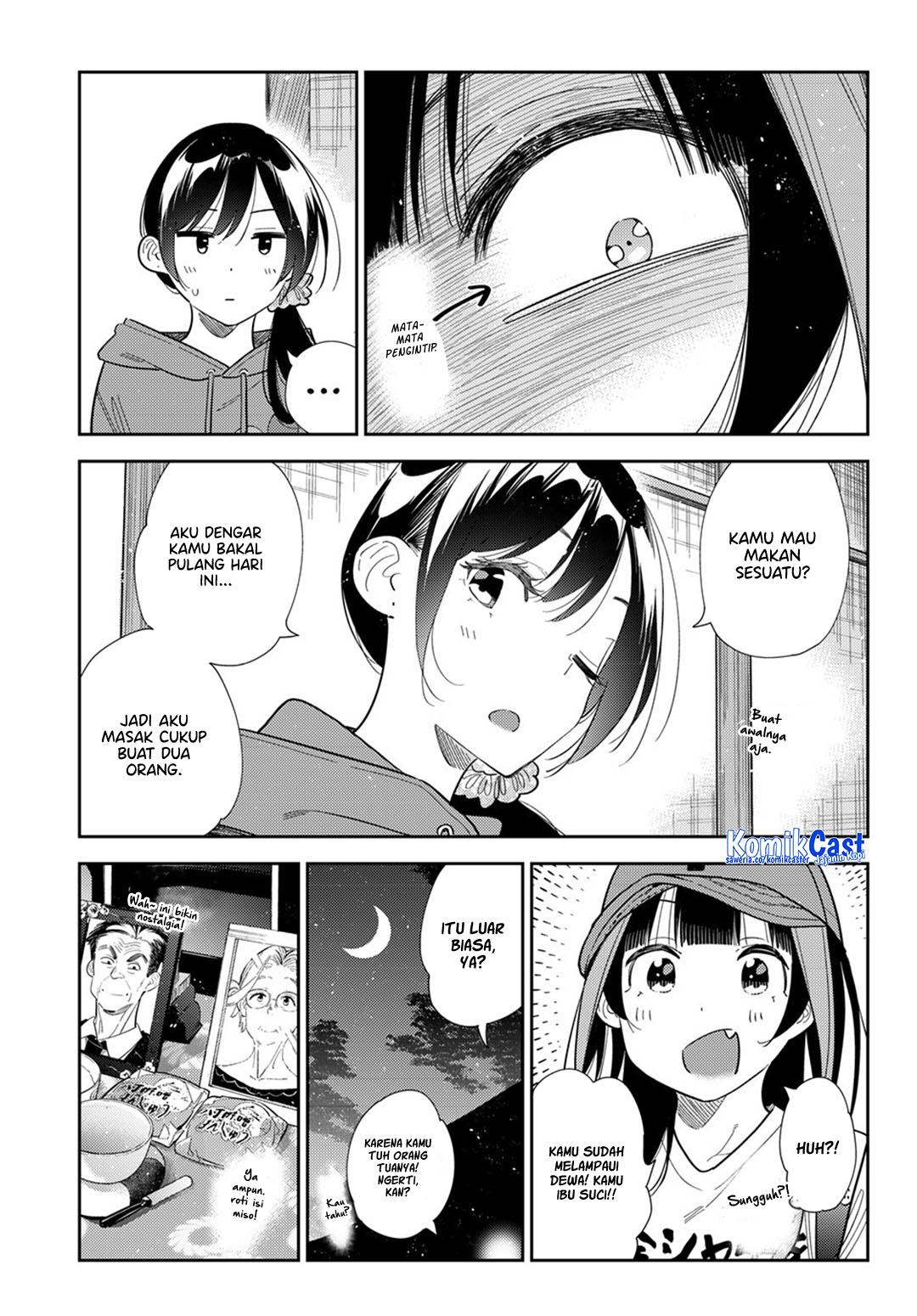 Kanojo, Okarishimasu Chapter 387 Gambar 6