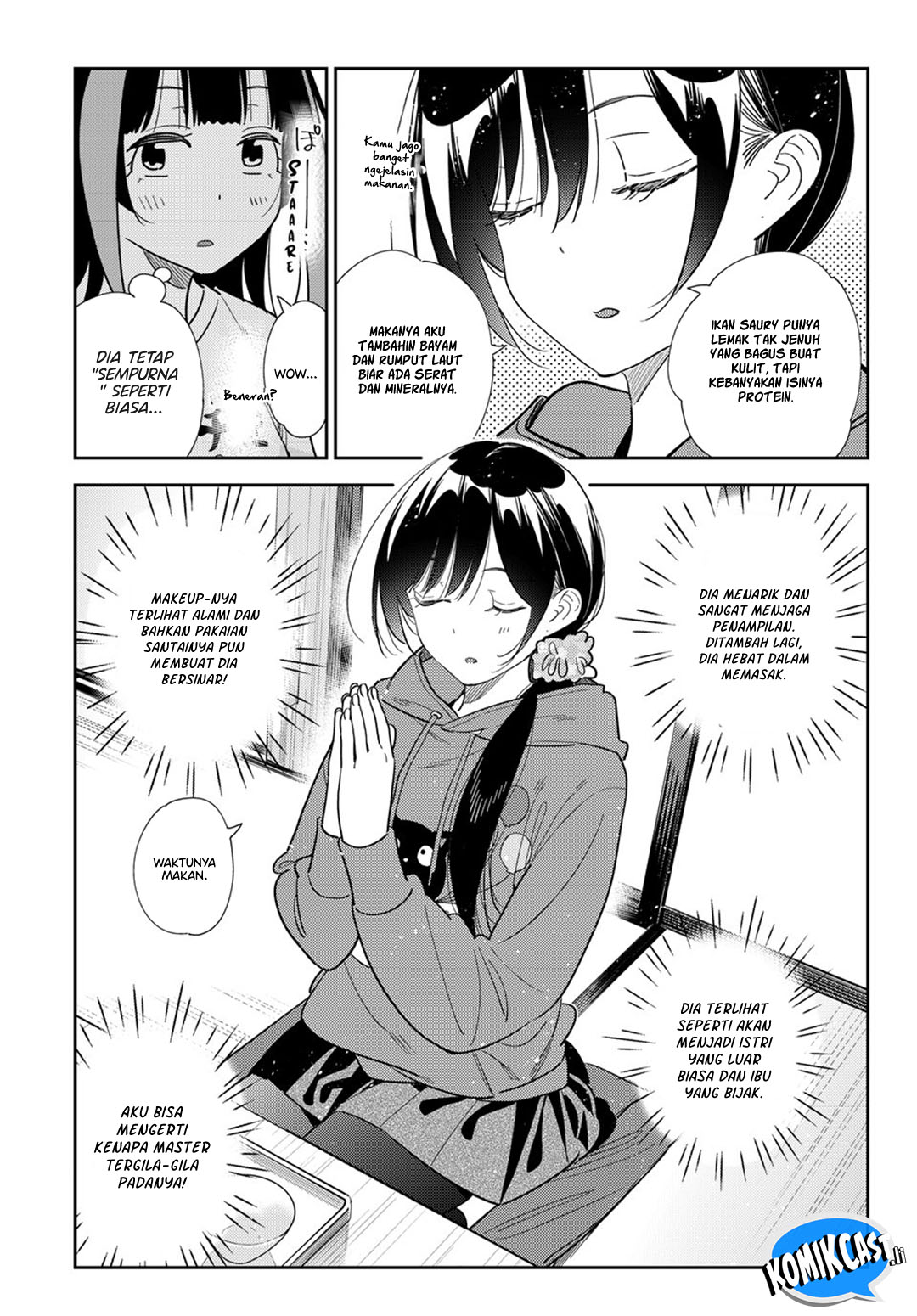 Kanojo, Okarishimasu Chapter 387 Gambar 8
