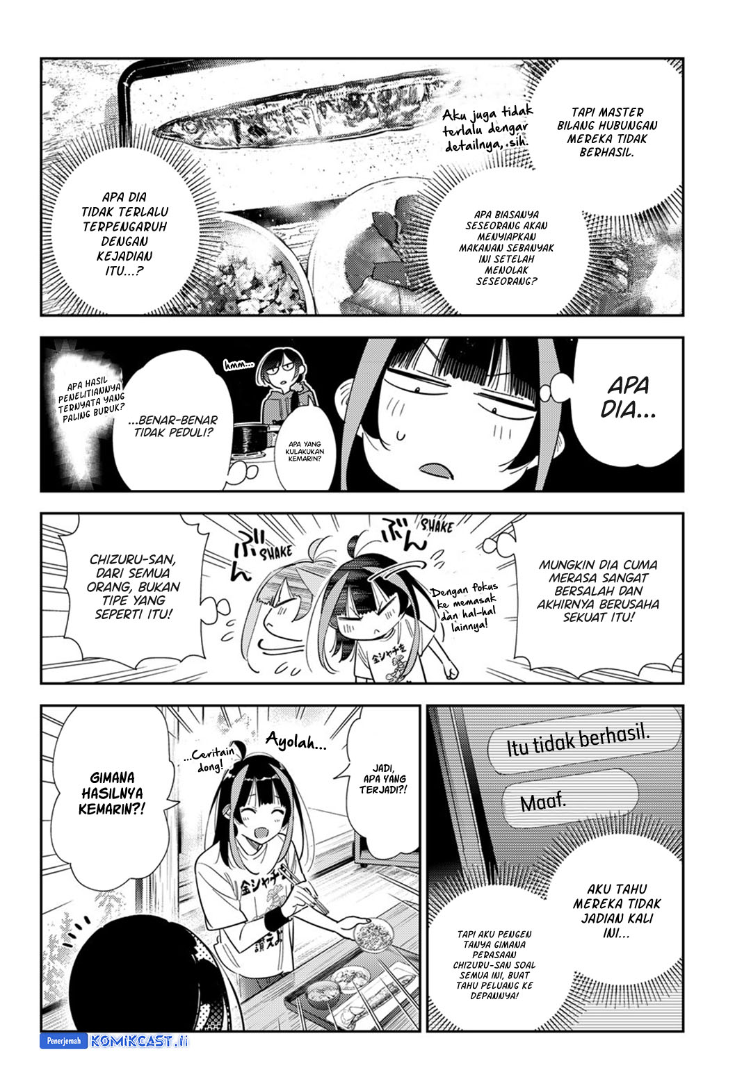 Kanojo, Okarishimasu Chapter 387 Gambar 9
