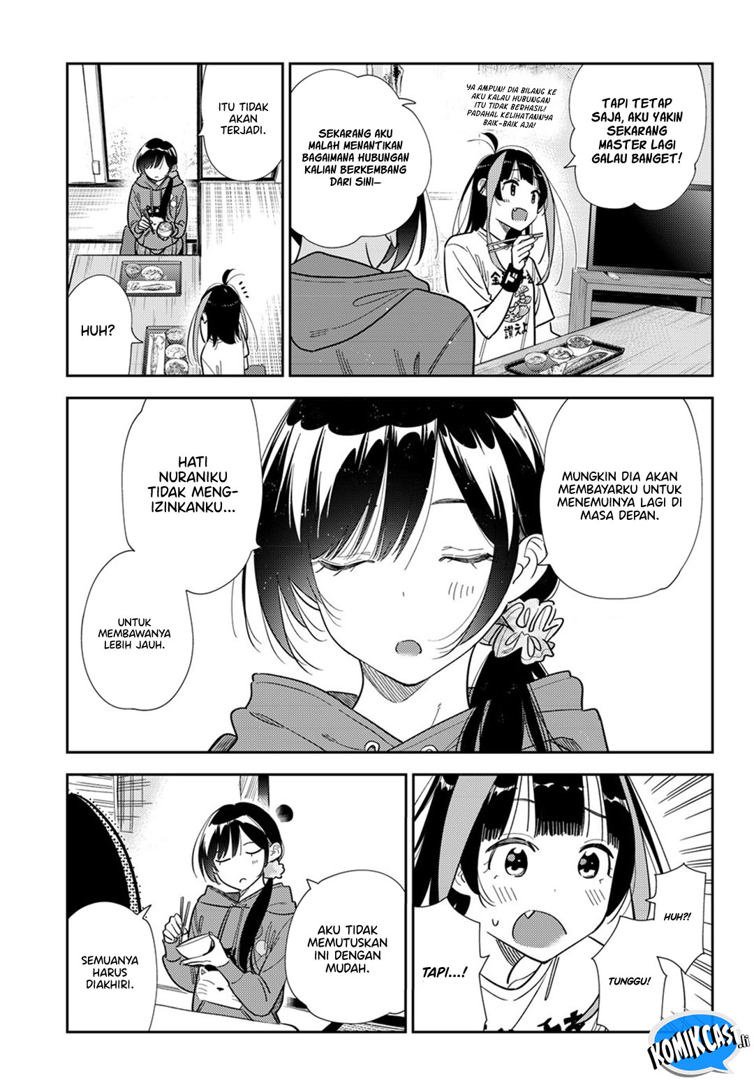 Kanojo, Okarishimasu Chapter 387 Gambar 12