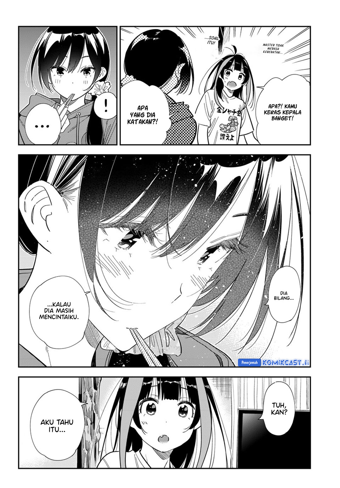 Kanojo, Okarishimasu Chapter 387 Gambar 13
