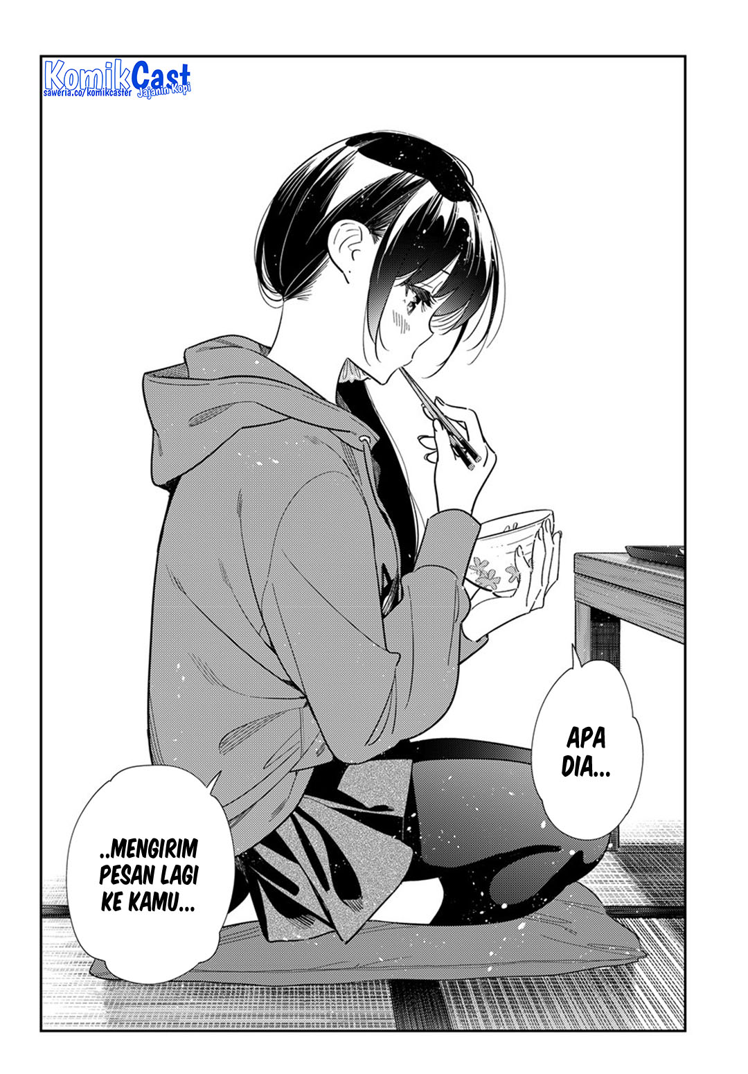Kanojo, Okarishimasu Chapter 387 Gambar 15