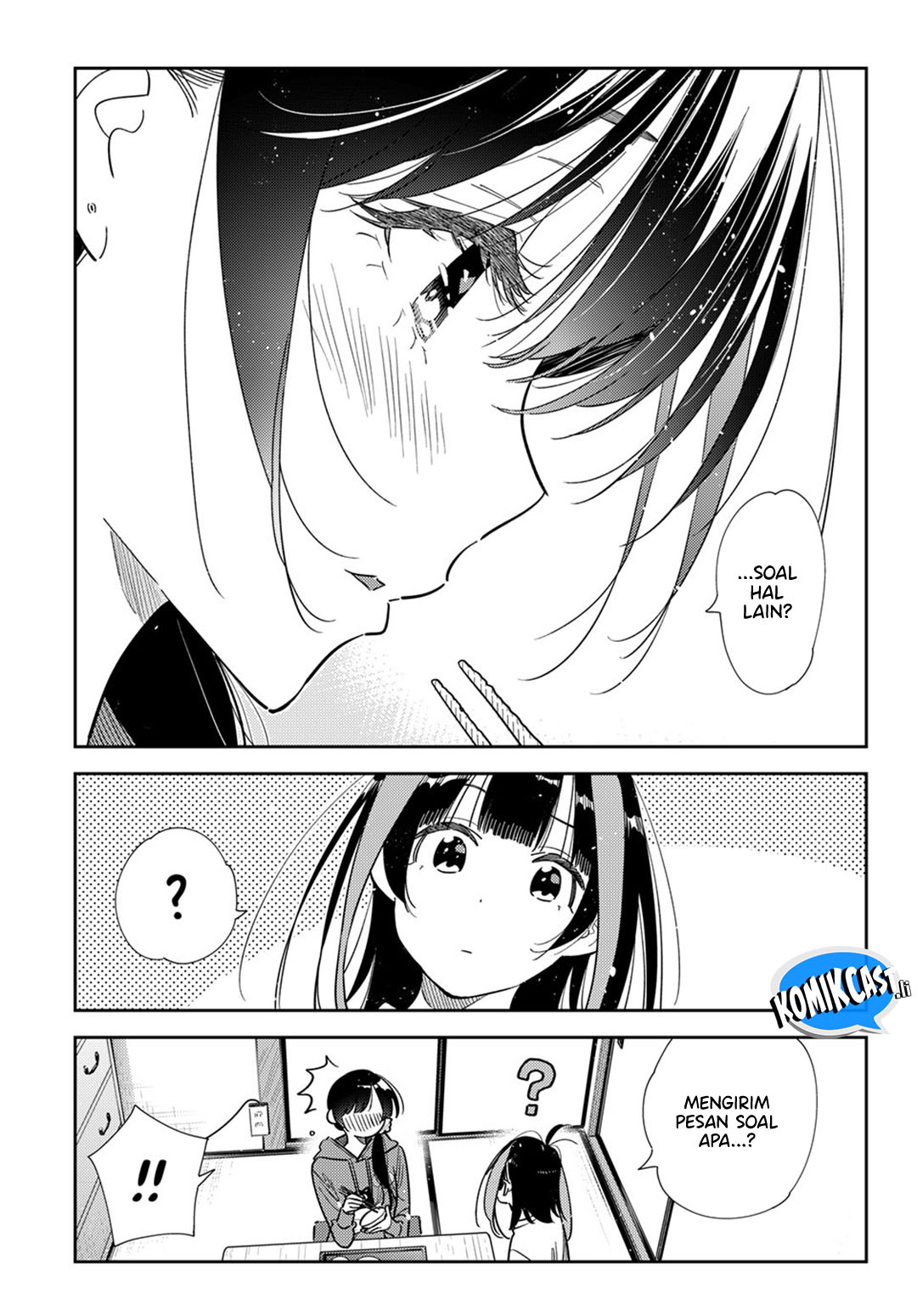 Kanojo, Okarishimasu Chapter 387 Gambar 16