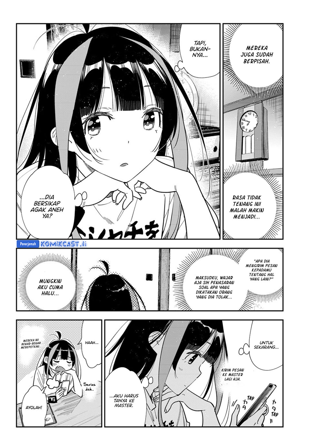 Kanojo, Okarishimasu Chapter 387 Gambar 19