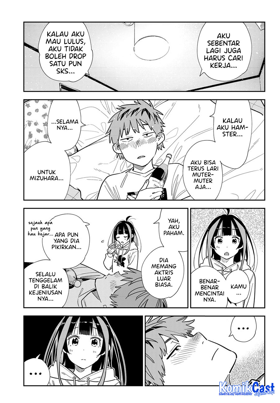 Kanojo, Okarishimasu Chapter 388 Gambar 14