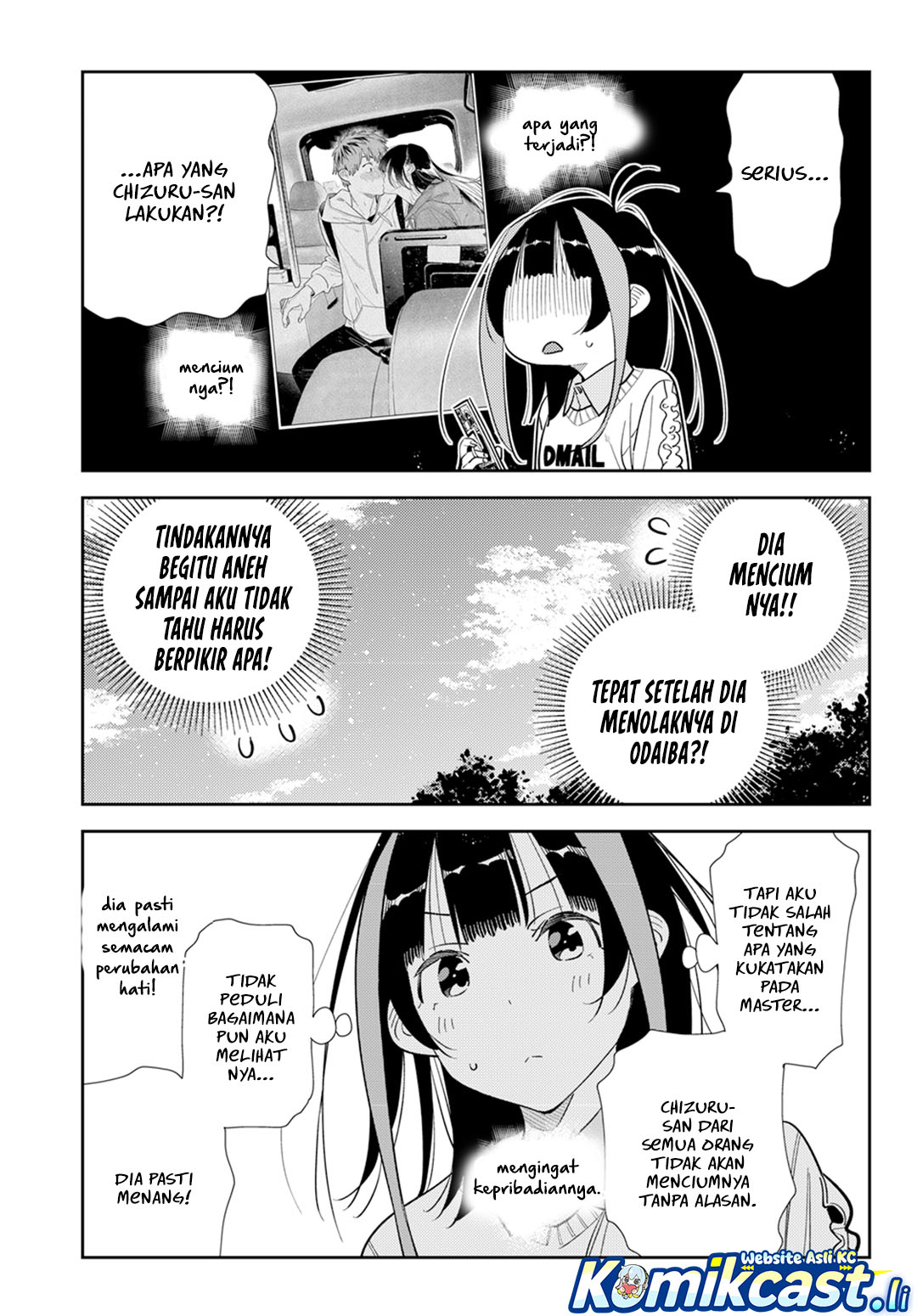 Kanojo, Okarishimasu Chapter 390 Gambar 4