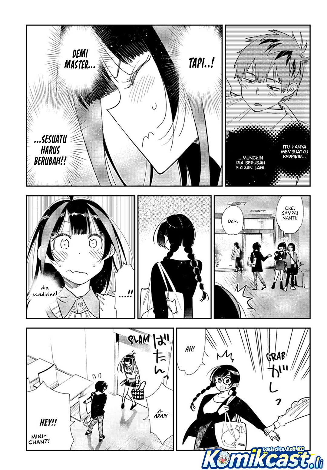 Kanojo, Okarishimasu Chapter 390 Gambar 10