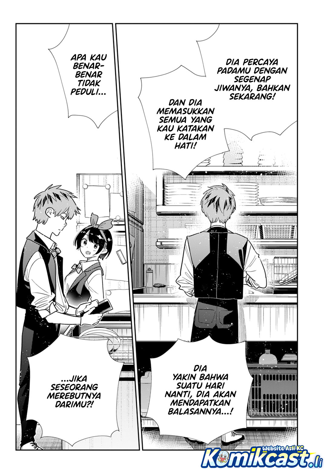 Kanojo, Okarishimasu Chapter 390 Gambar 13