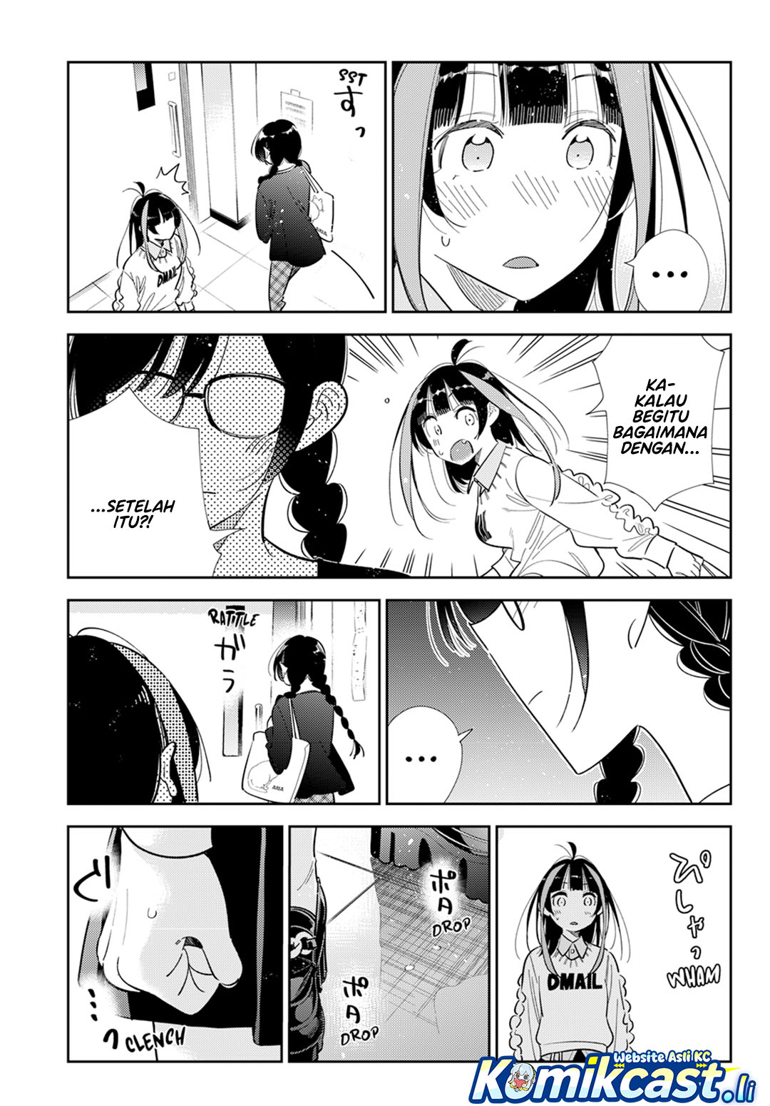 Kanojo, Okarishimasu Chapter 390 Gambar 19