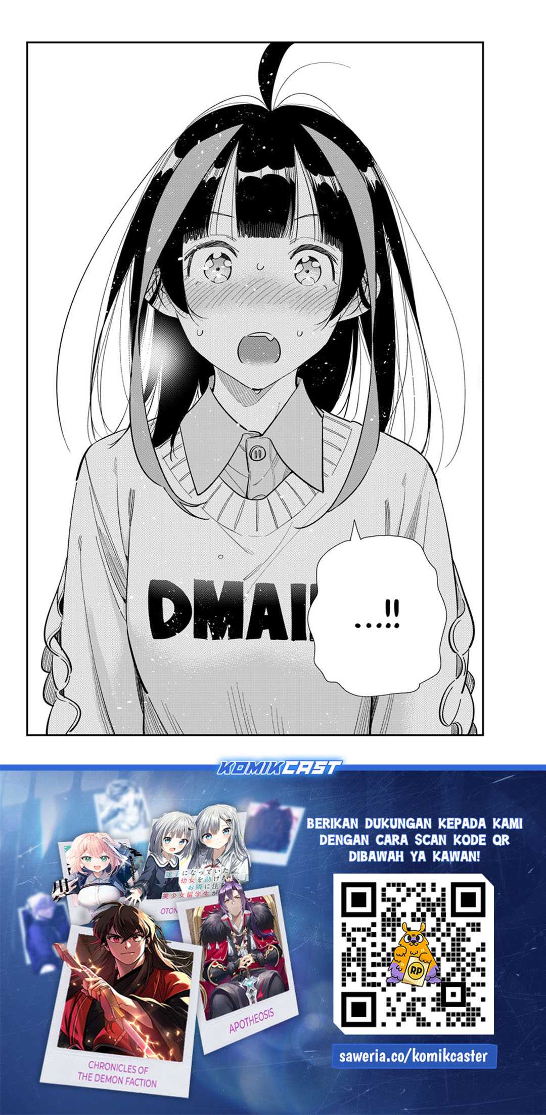 Kanojo, Okarishimasu Chapter 390 Gambar 20