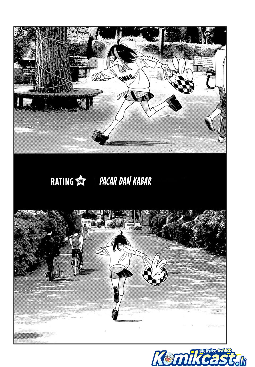 Kanojo, Okarishimasu Chapter 391 Gambar 3