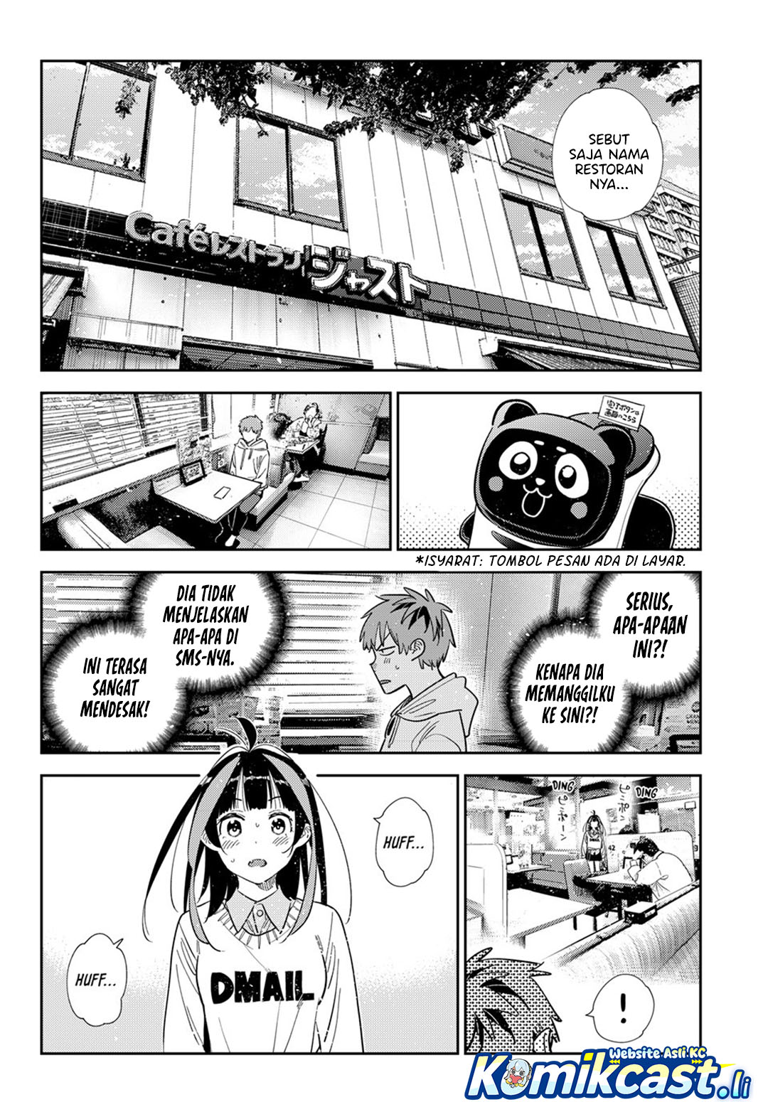 Kanojo, Okarishimasu Chapter 391 Gambar 11