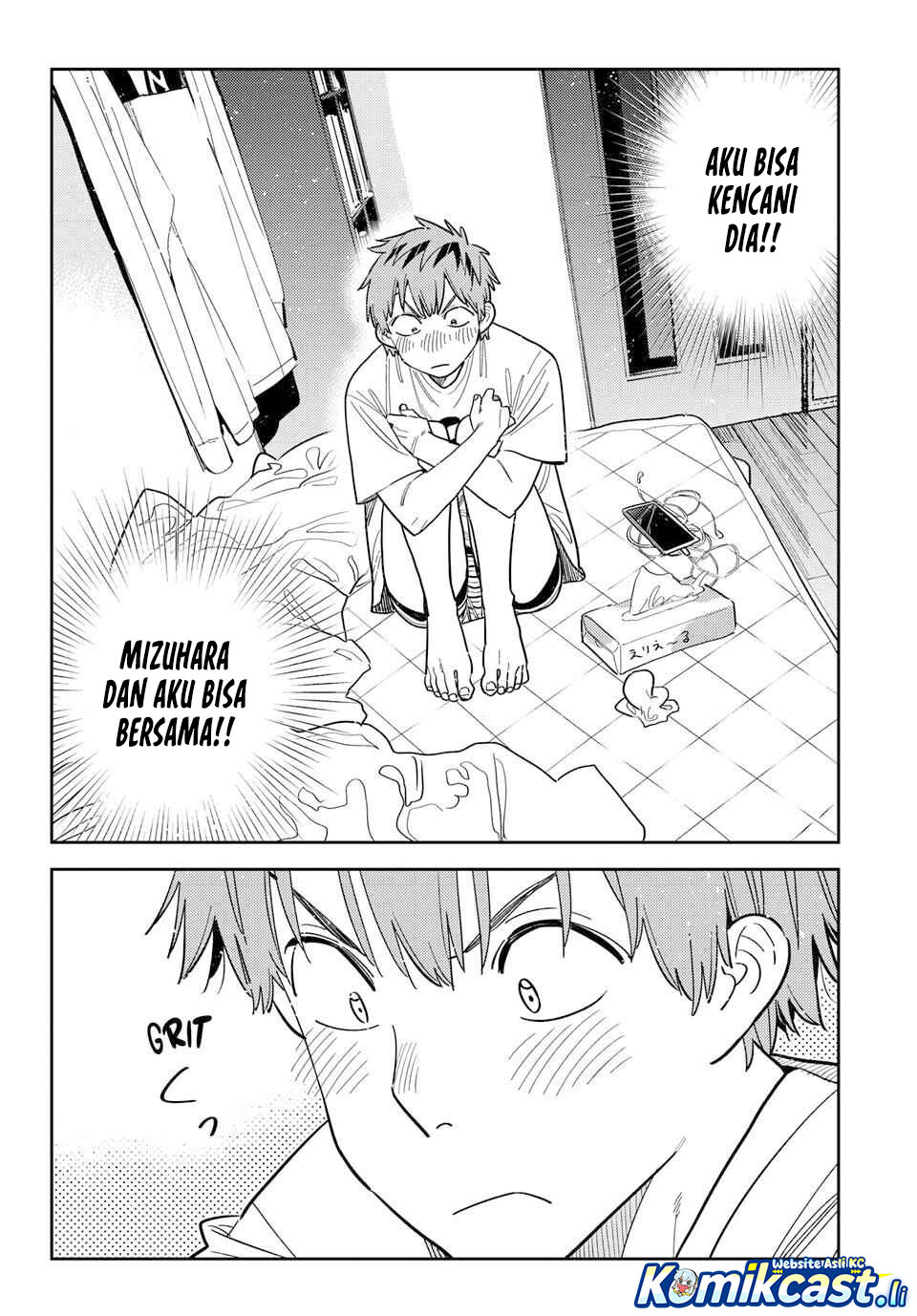 Kanojo, Okarishimasu Chapter 393 Gambar 10