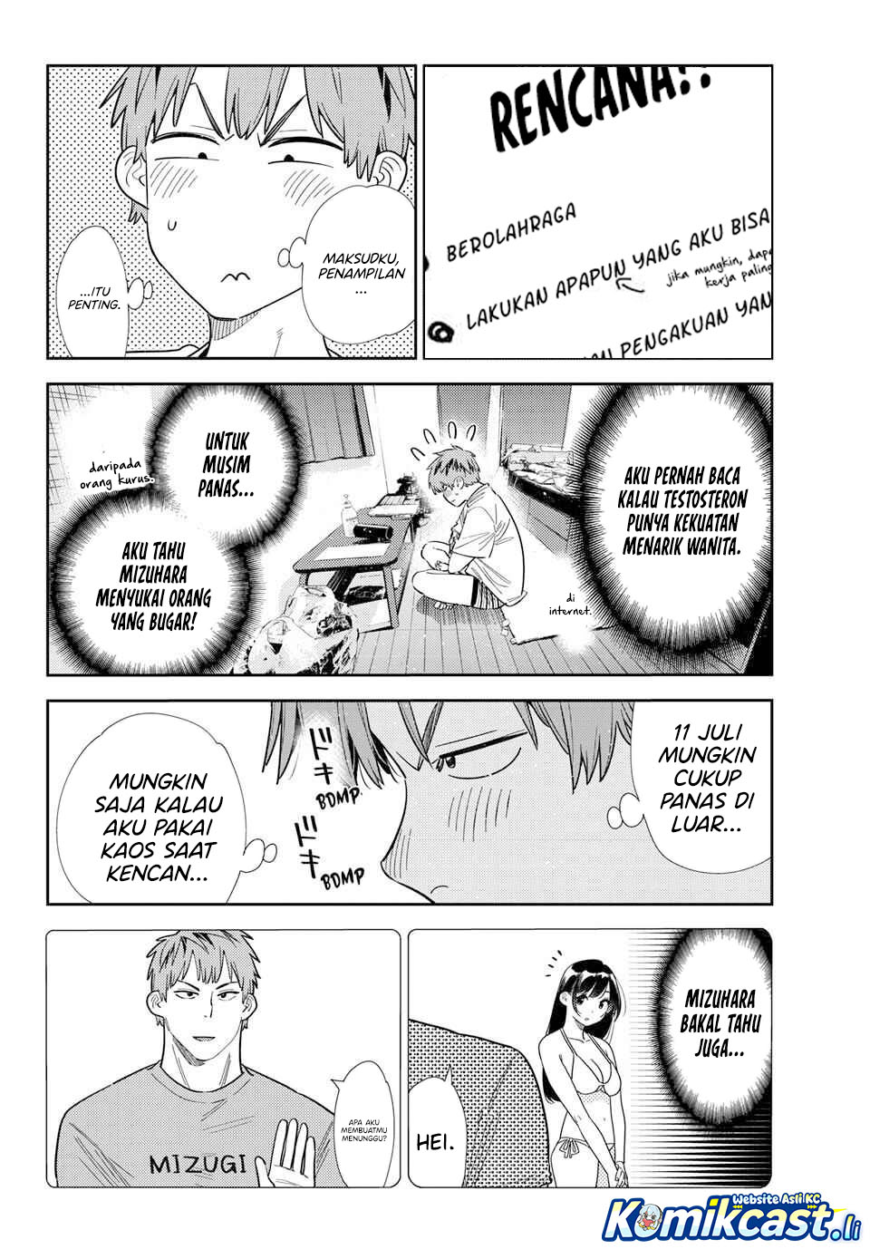 Kanojo, Okarishimasu Chapter 393 Gambar 12