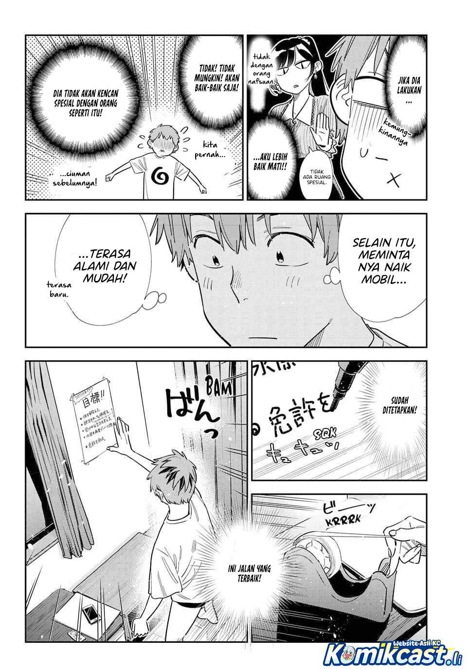 Kanojo, Okarishimasu Chapter 393 Gambar 18