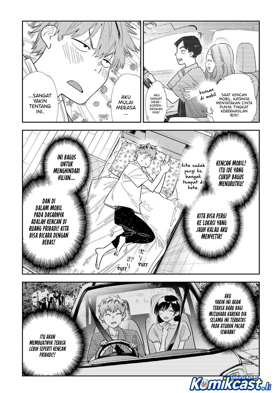 Kanojo, Okarishimasu Chapter 394 Gambar 4