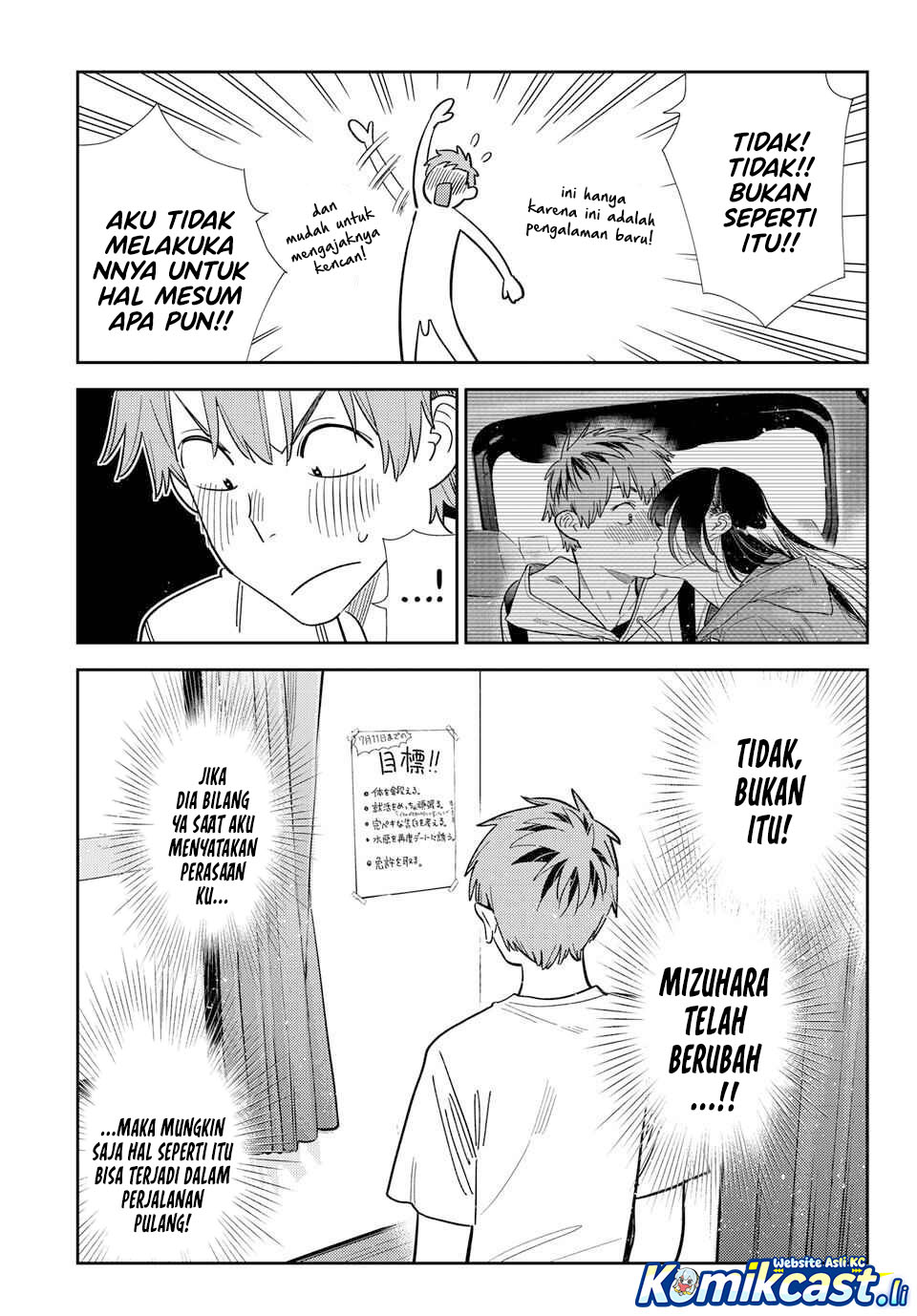 Kanojo, Okarishimasu Chapter 394 Gambar 6