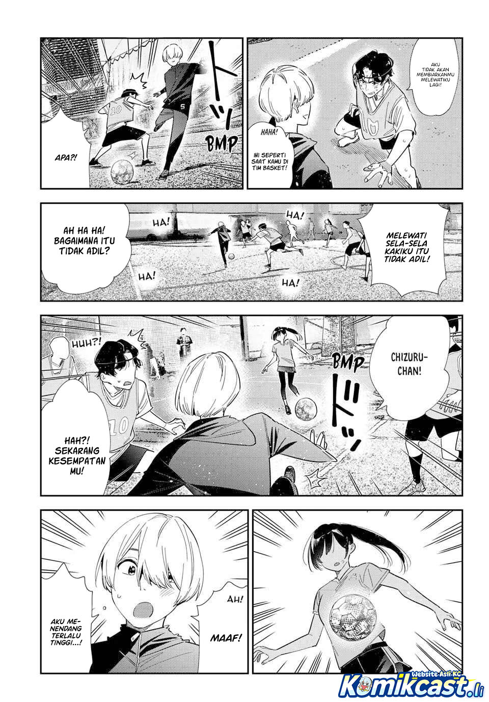 Kanojo, Okarishimasu Chapter 394 Gambar 14