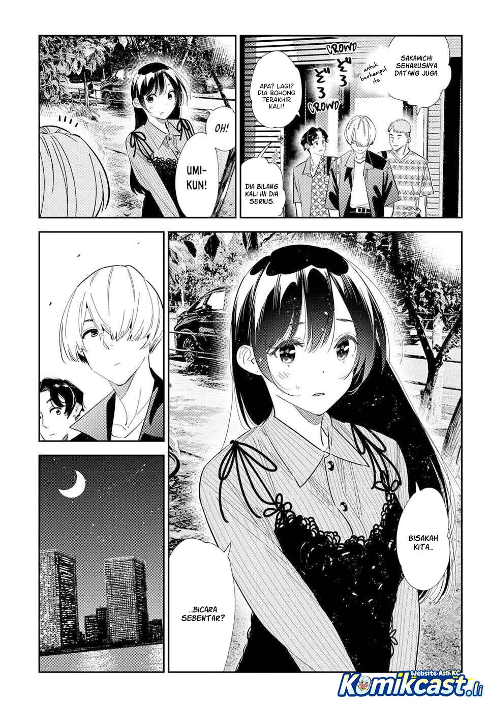 Kanojo, Okarishimasu Chapter 394 Gambar 18