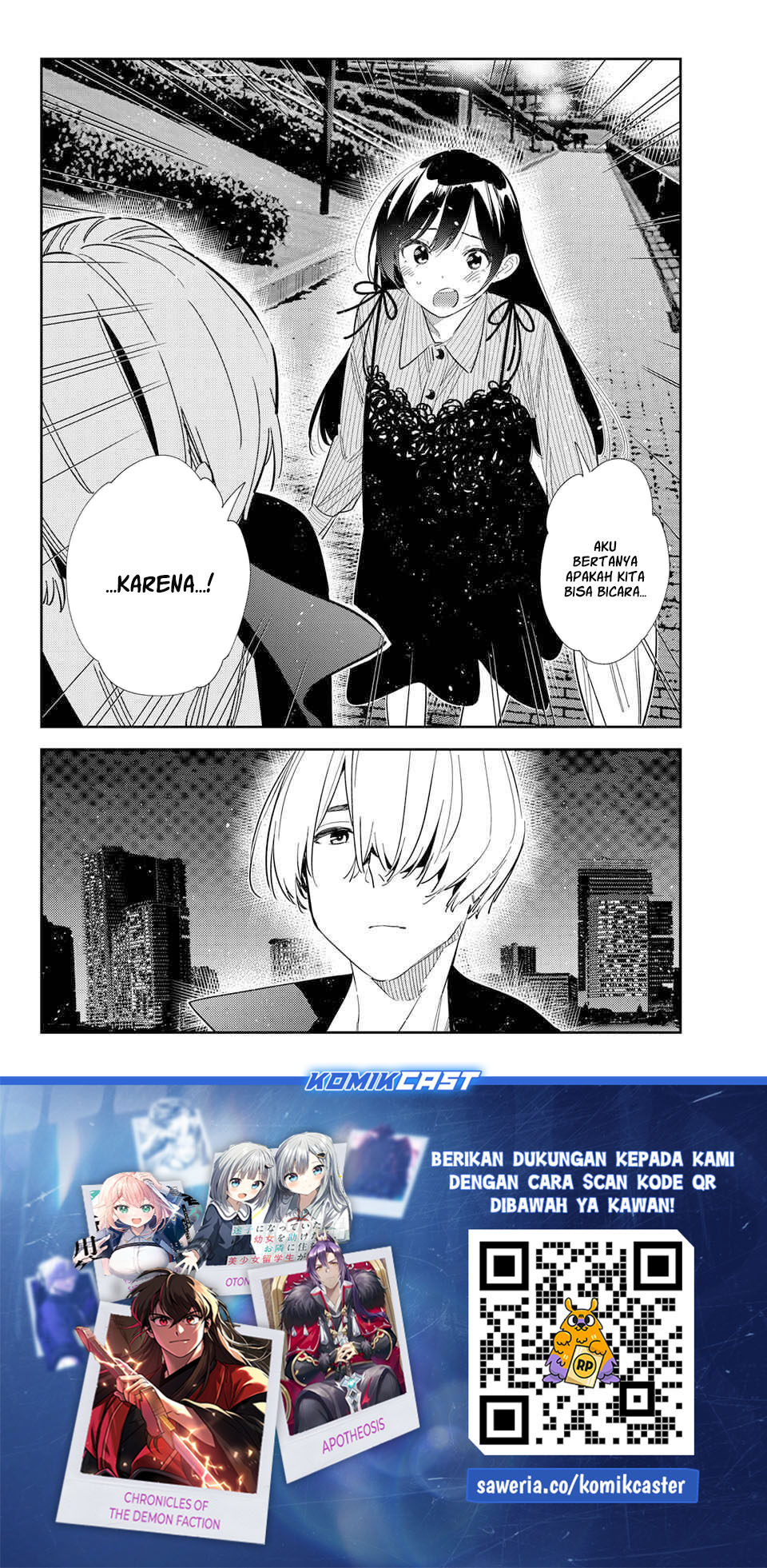 Kanojo, Okarishimasu Chapter 394 Gambar 21