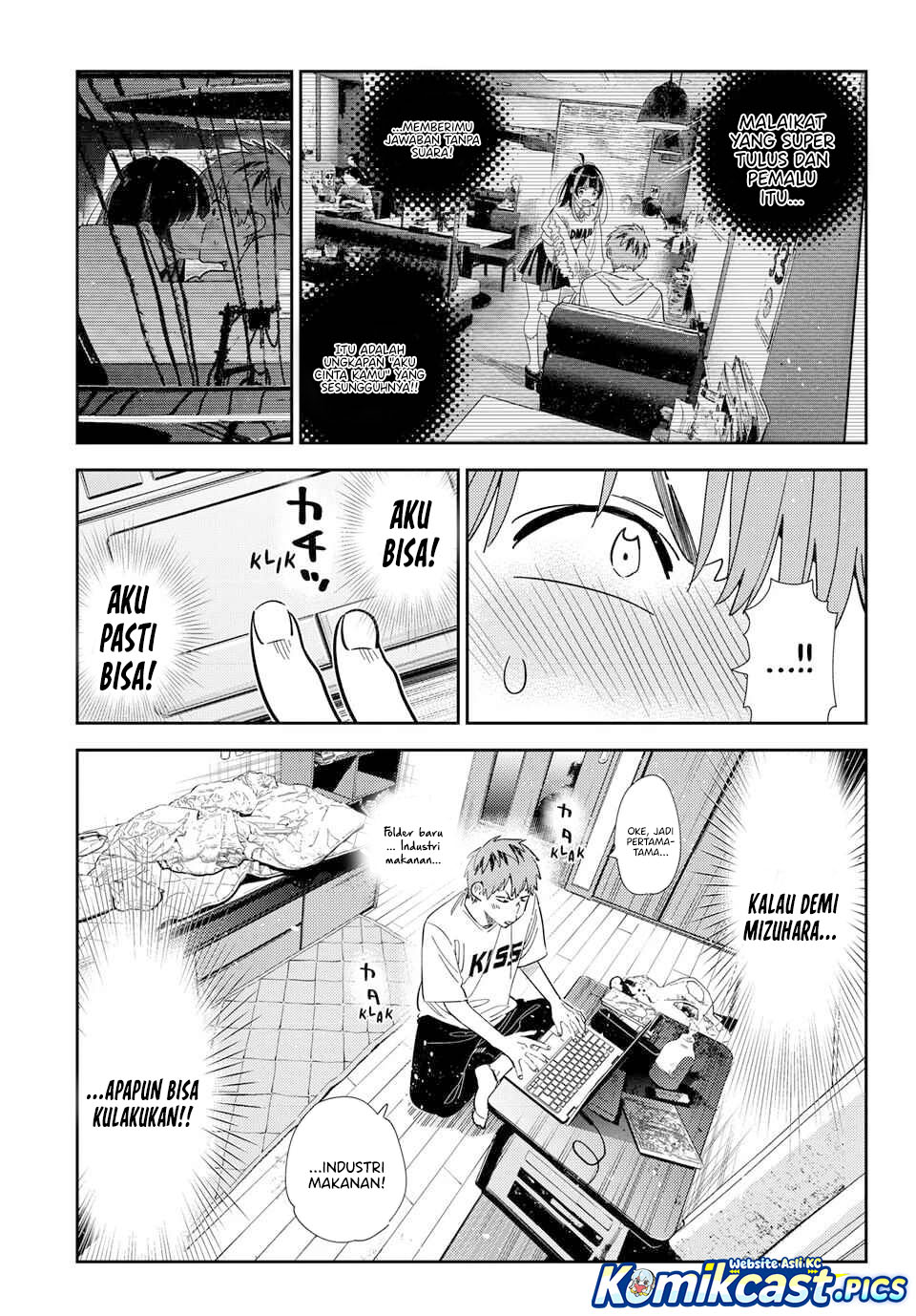 Kanojo, Okarishimasu Chapter 395 Gambar 18