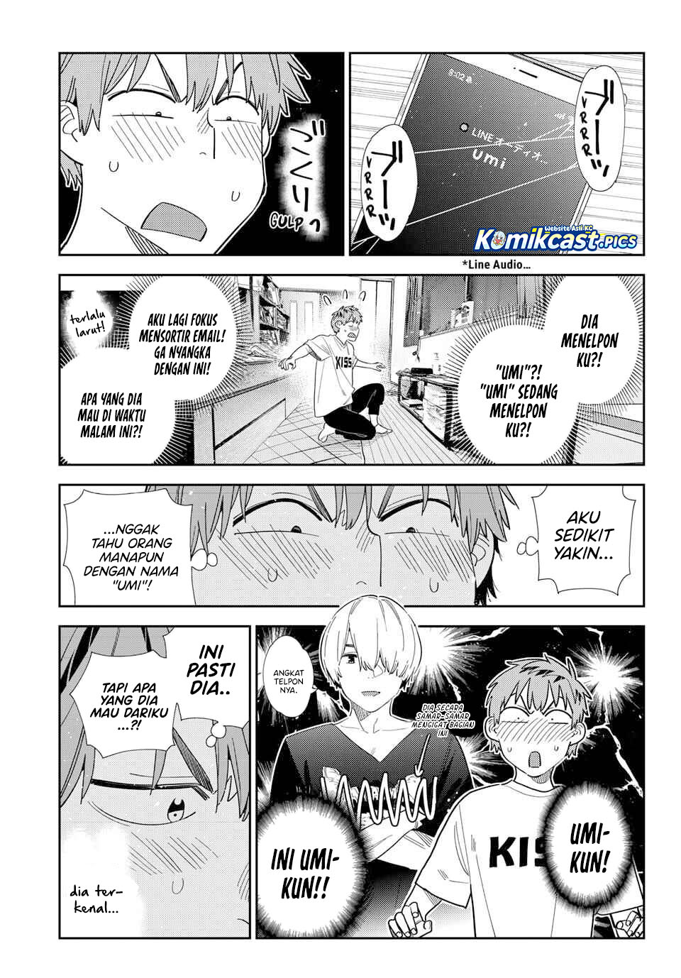 Kanojo, Okarishimasu Chapter 396 Gambar 4