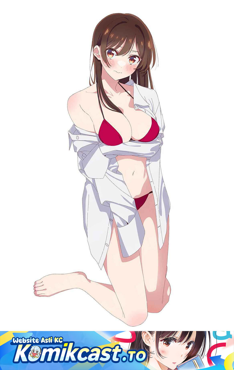 Kanojo, Okarishimasu Chapter 397 Gambar 2