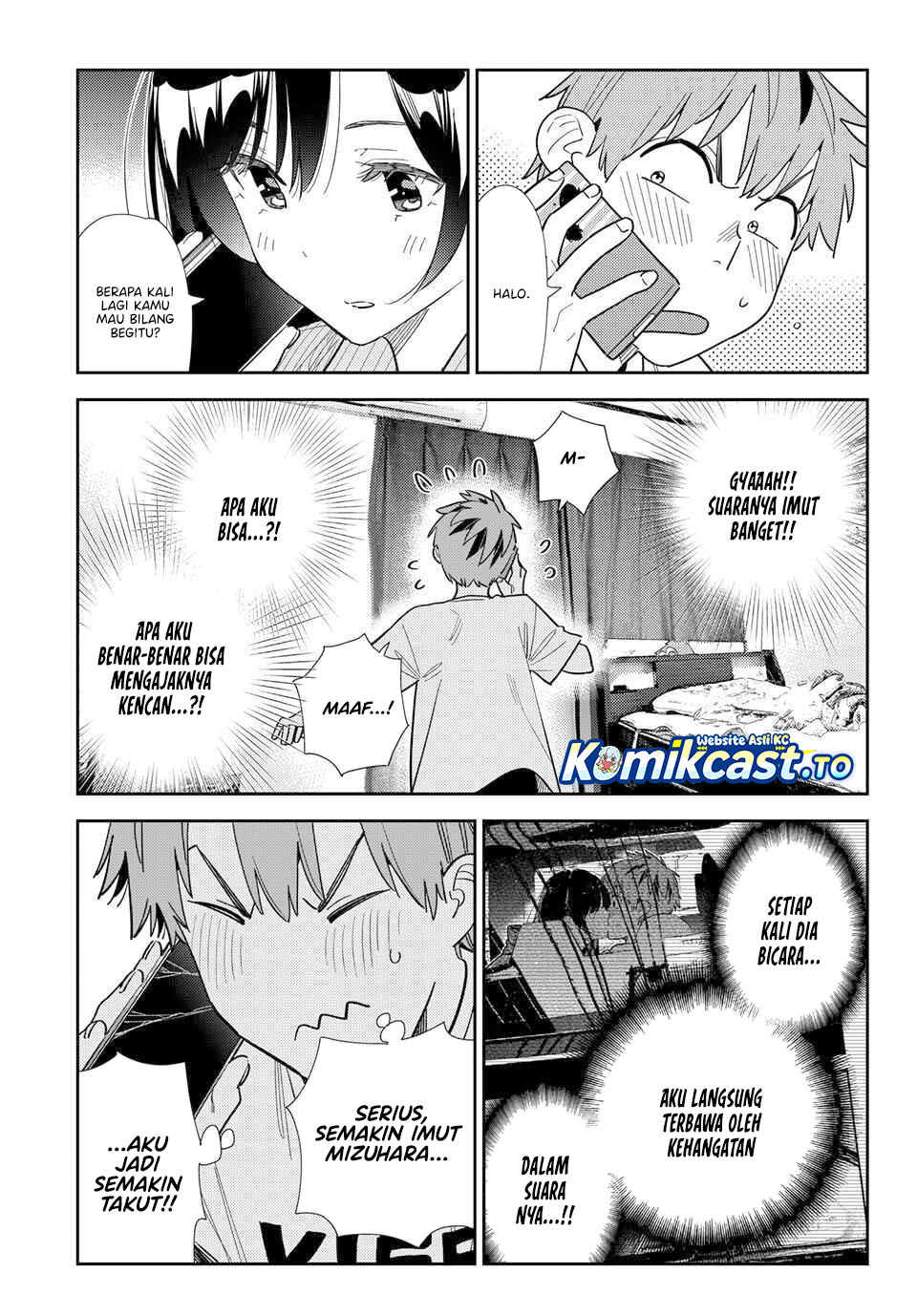 Kanojo, Okarishimasu Chapter 397 Gambar 7