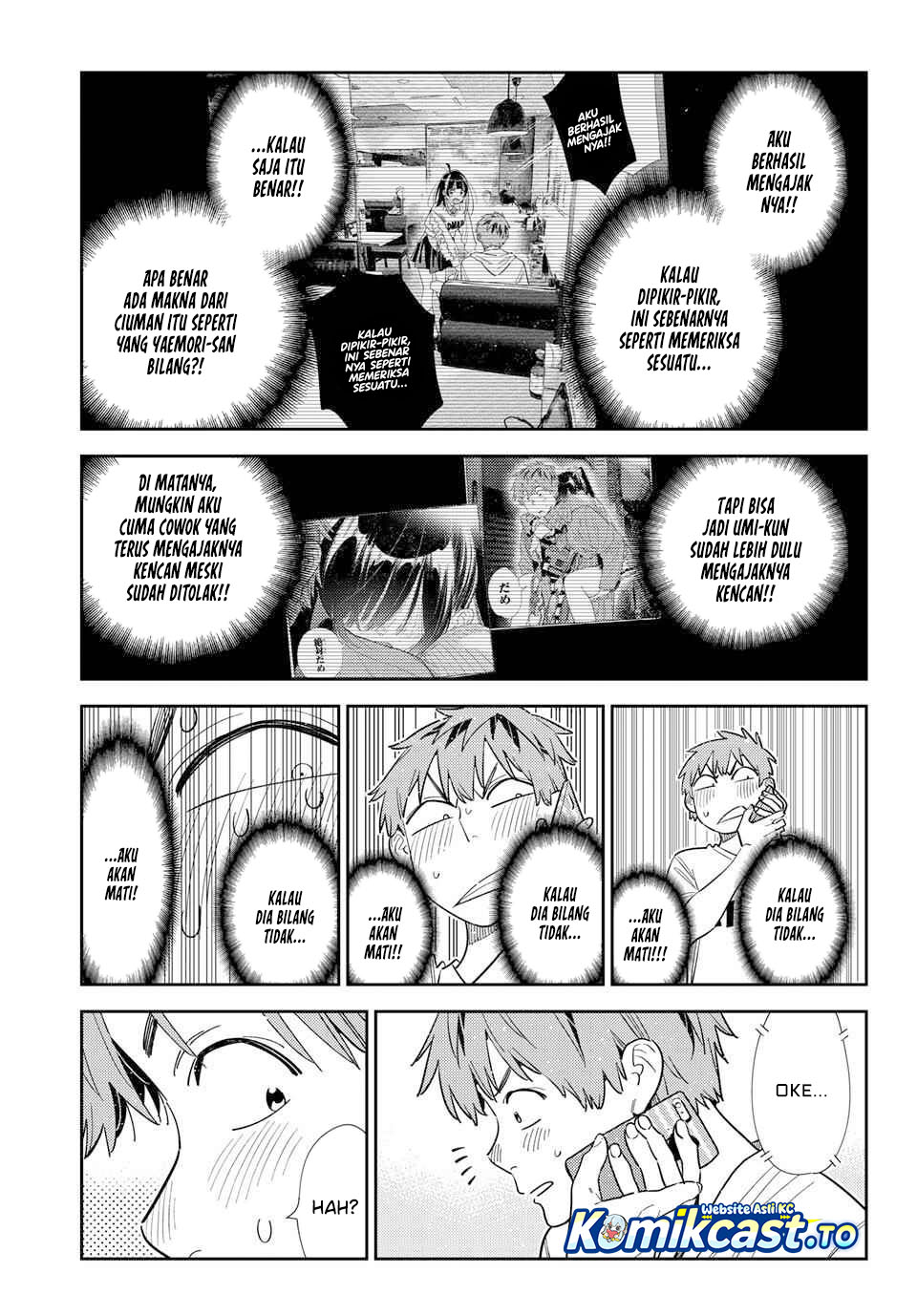 Kanojo, Okarishimasu Chapter 397 Gambar 11