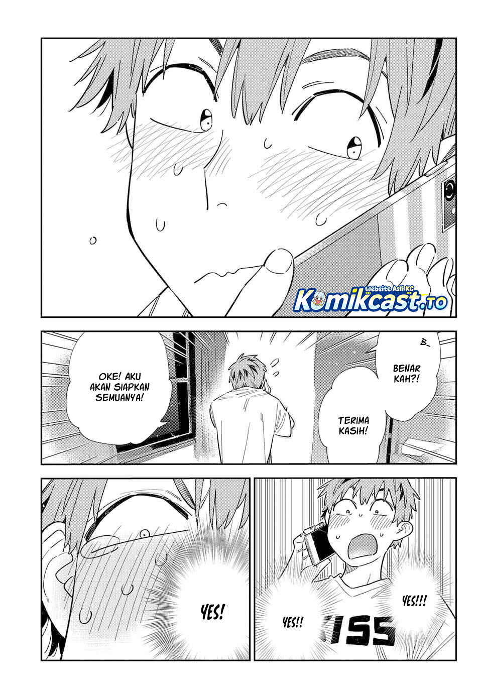 Kanojo, Okarishimasu Chapter 397 Gambar 13