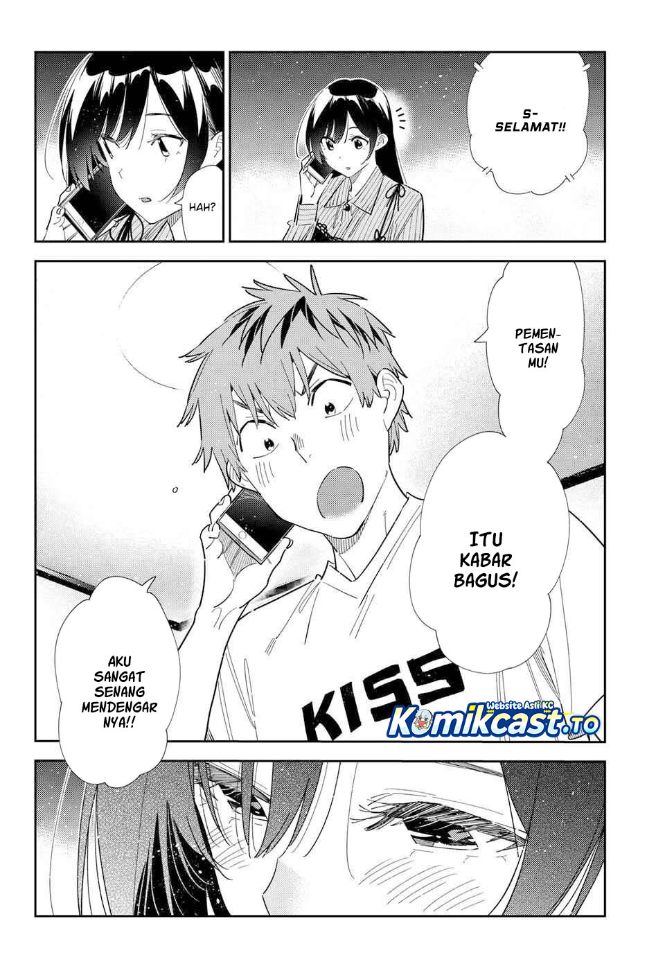 Kanojo, Okarishimasu Chapter 397 Gambar 16