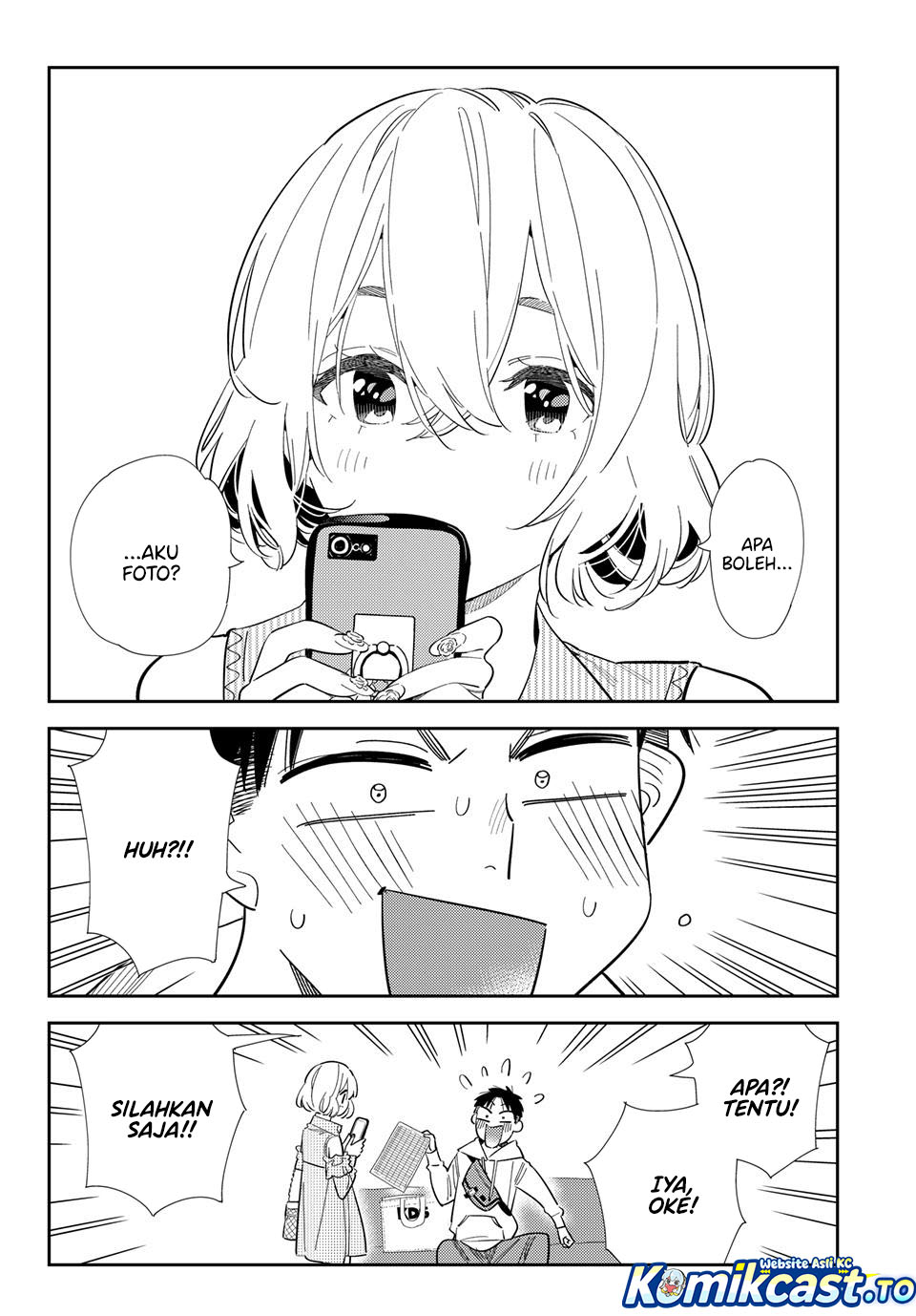 Kanojo, Okarishimasu Chapter 400 Gambar 15