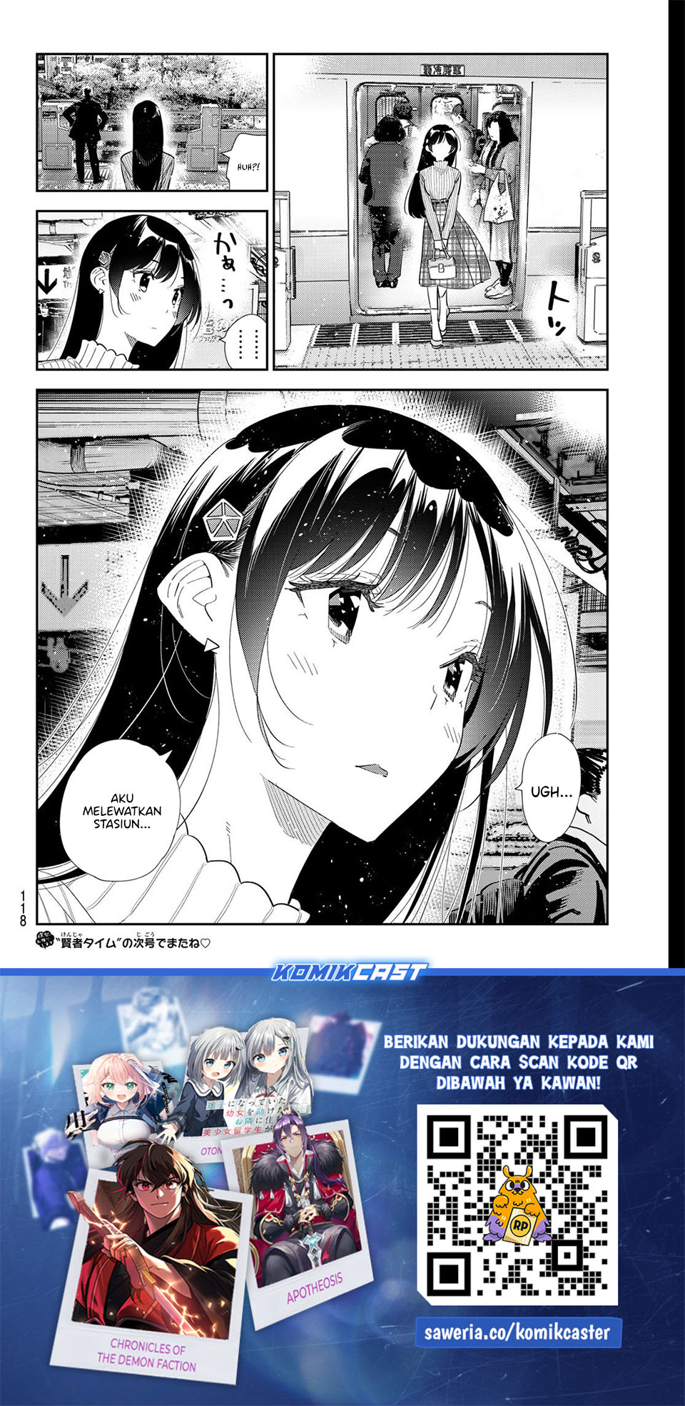 Kanojo, Okarishimasu Chapter 405 Gambar 21