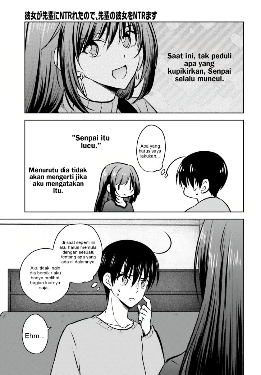 Kanojo ga Senpai ni NTR-reta no de, Senpai no Kanojo wo NTR-masu Chapter 08 Gambar 5