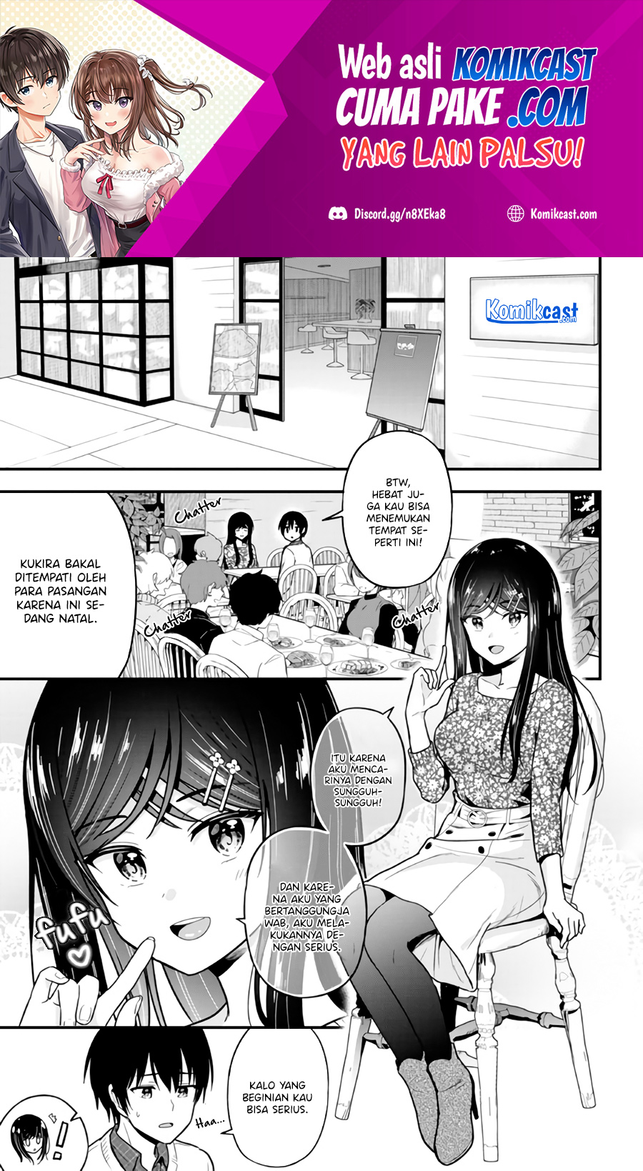 Kanojo ni Uwaki Sareteita Ore ga Koakuma na Kouhai ni Natsukarete Imasu Chapter 02 Gambar 2