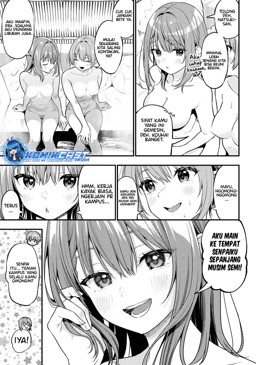 Kanojo ni Uwaki Sareteita Ore ga Koakuma na Kouhai ni Natsukarete Imasu Chapter 22.5 Gambar 4