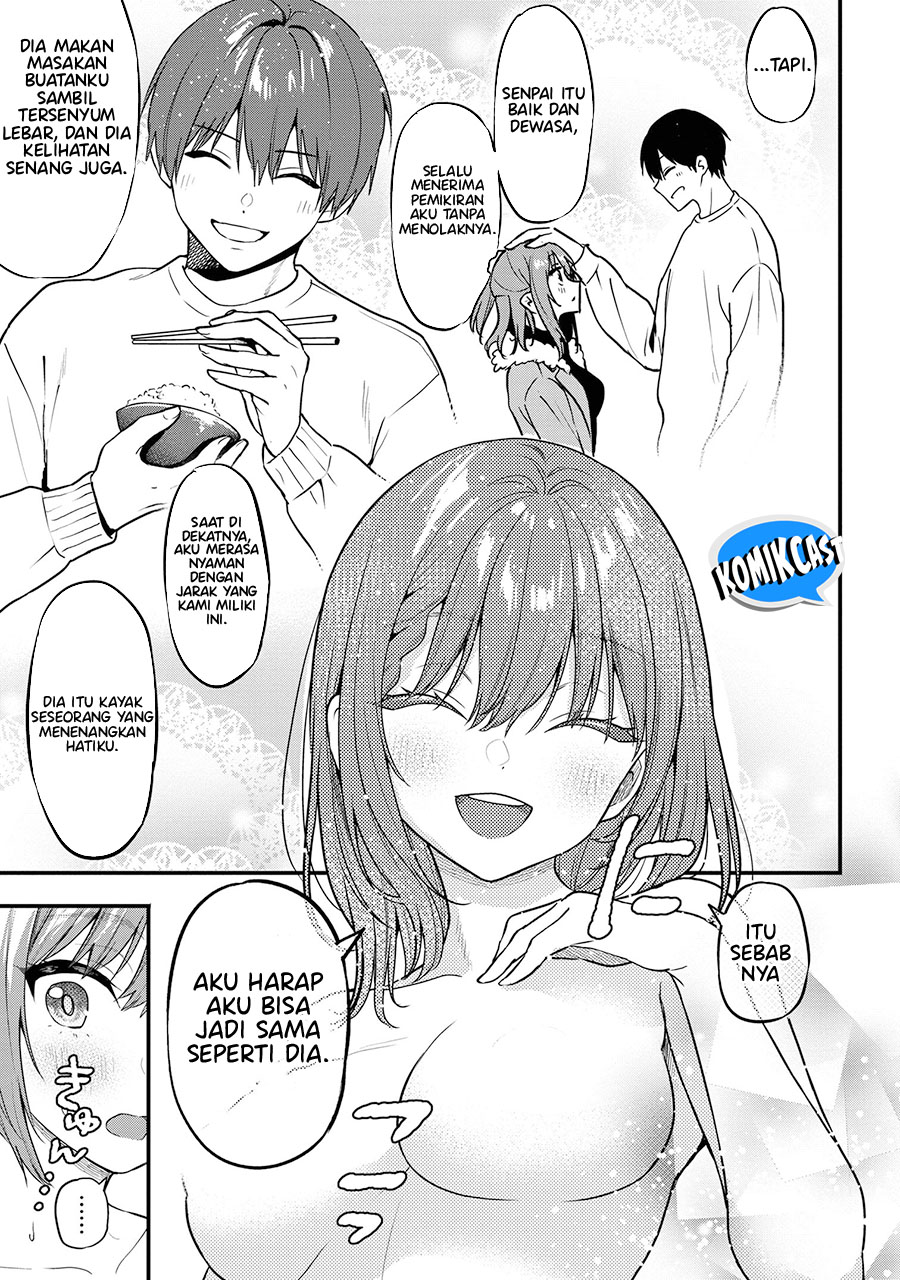 Kanojo ni Uwaki Sareteita Ore ga Koakuma na Kouhai ni Natsukarete Imasu Chapter 22.5 Gambar 8