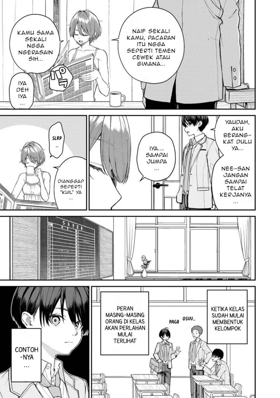 Kanojo ni shitai Joshi Ichii, no Tonari de Mitsuketa Amari-chan Chapter 01 Gambar 5