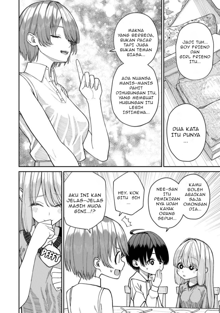 Kanojo ni shitai Joshi Ichii, no Tonari de Mitsuketa Amari-chan Chapter 04.1 Gambar 15
