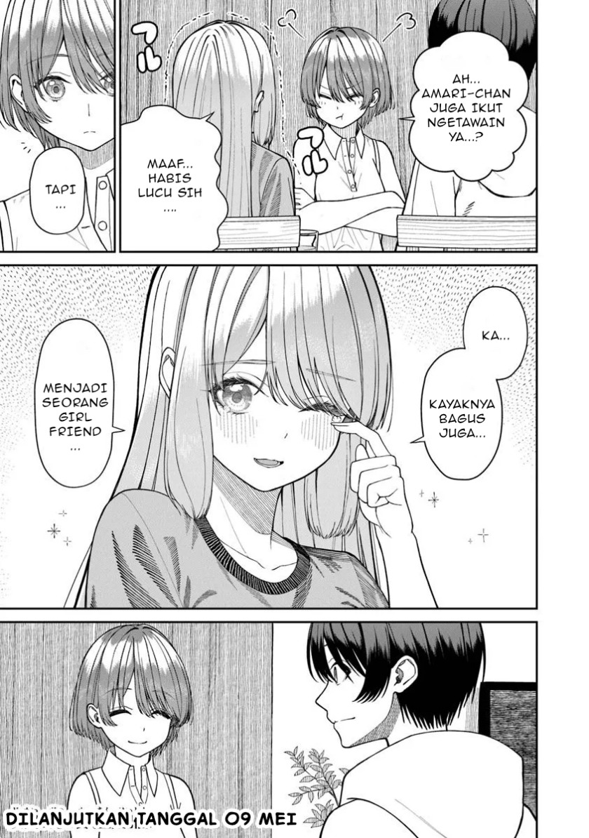 Kanojo ni shitai Joshi Ichii, no Tonari de Mitsuketa Amari-chan Chapter 04.1 Gambar 16