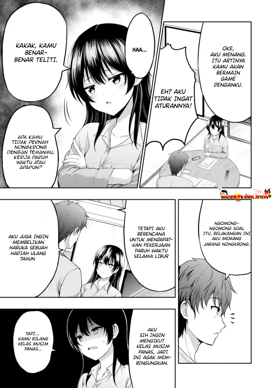 Kanojo no Imouto to Kisu wo Shita Chapter 07.2 Gambar 14