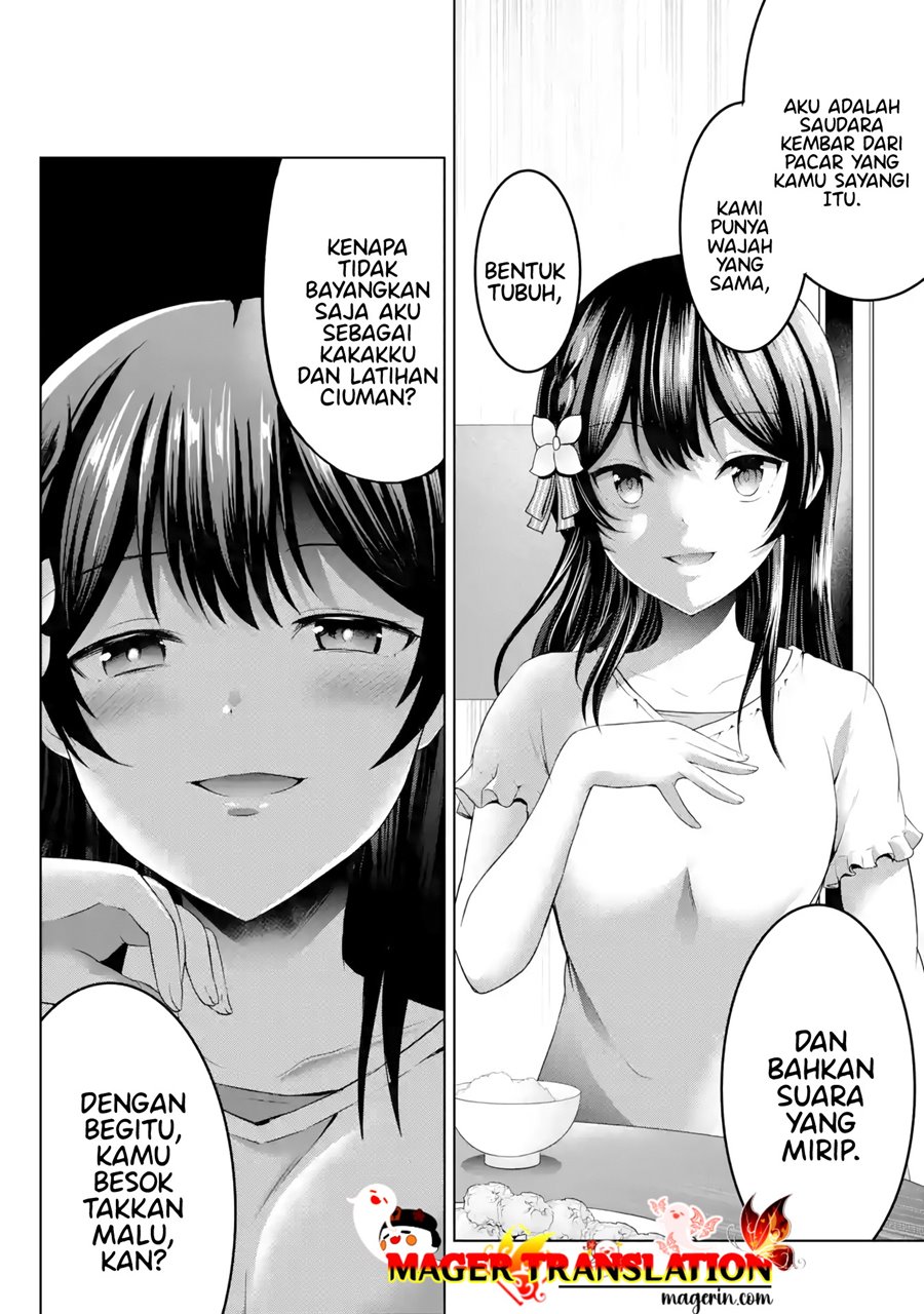 Kanojo no Imouto to Kisu wo Shita Chapter 09.1 Gambar 15