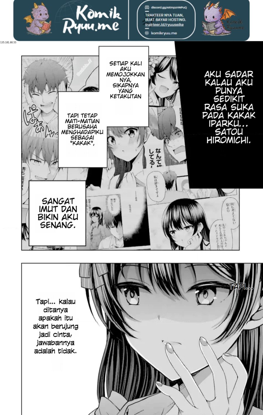 Kanojo no Imouto to Kisu wo Shita Chapter 10.1 Gambar 4