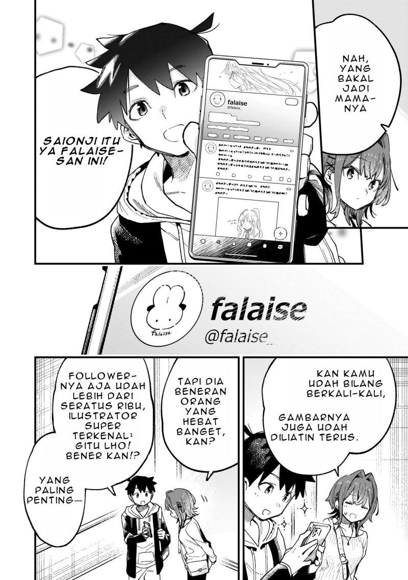 Kanojo no Real ga Kirinukenai! Chapter 03.1 Gambar 7