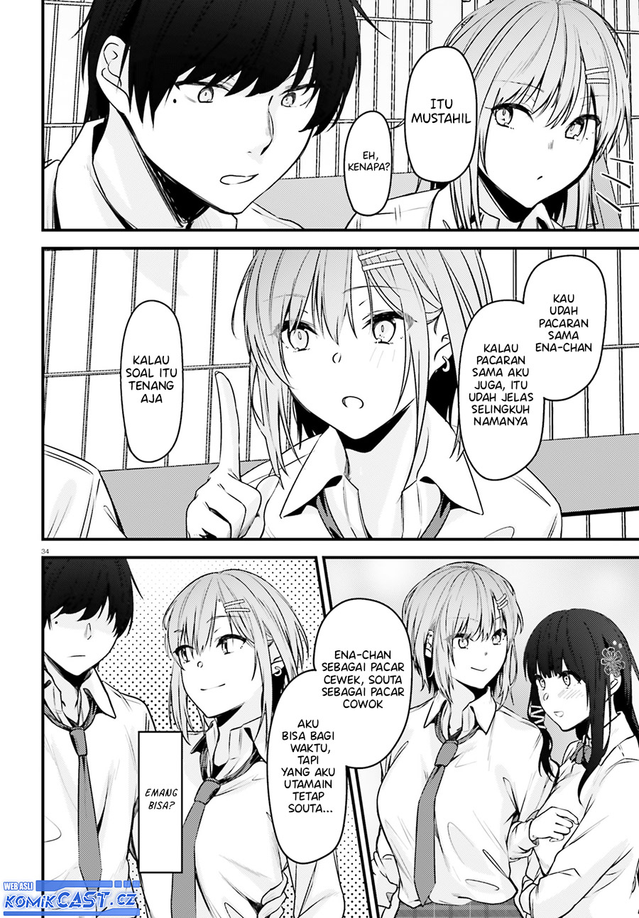 Kanojo wo Ubatta Ikemen Bishoujo ga Nazeka Ore made Nerattekuru Chapter 01 Gambar 34