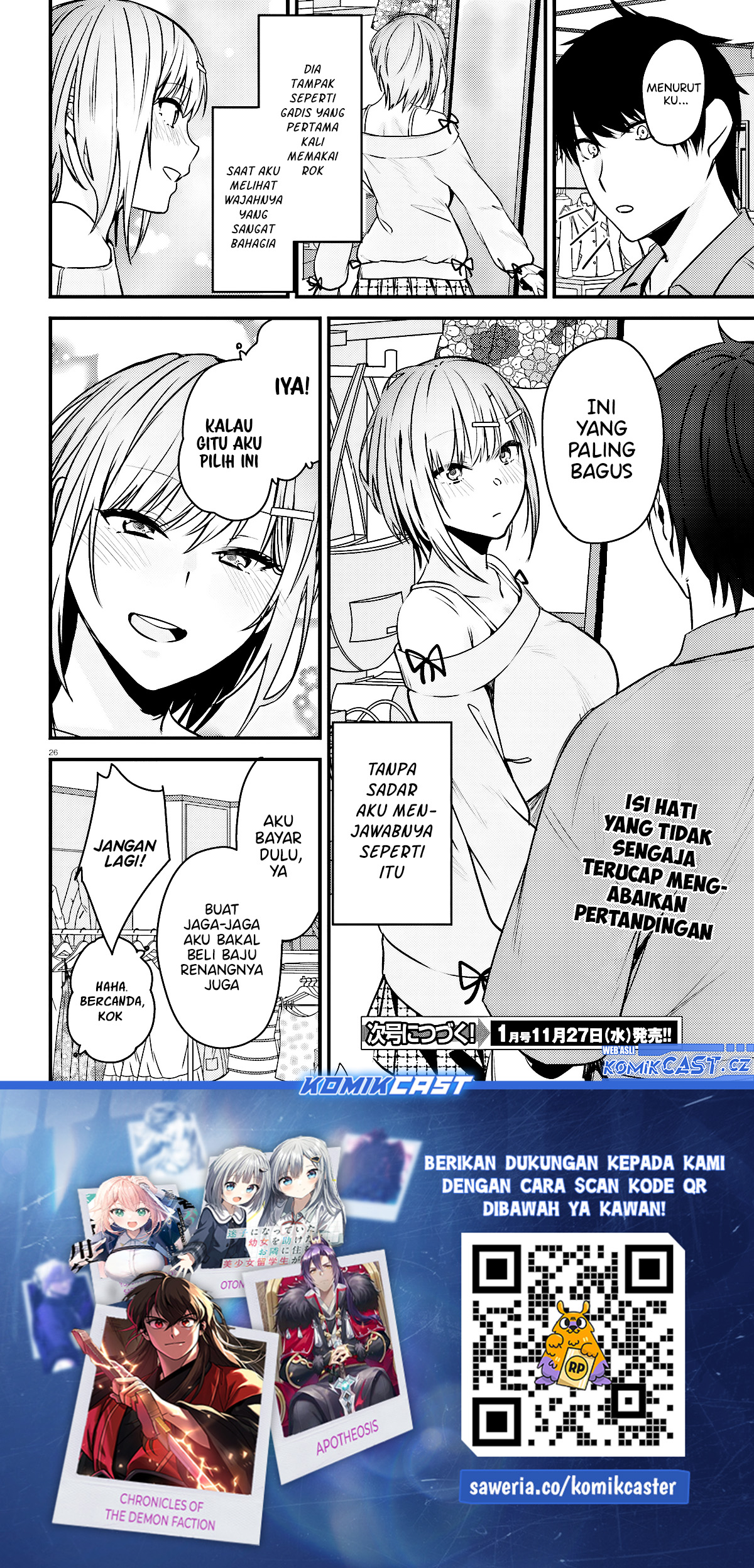 Kanojo wo Ubatta Ikemen Bishoujo ga Nazeka Ore made Nerattekuru Chapter 02 Gambar 27