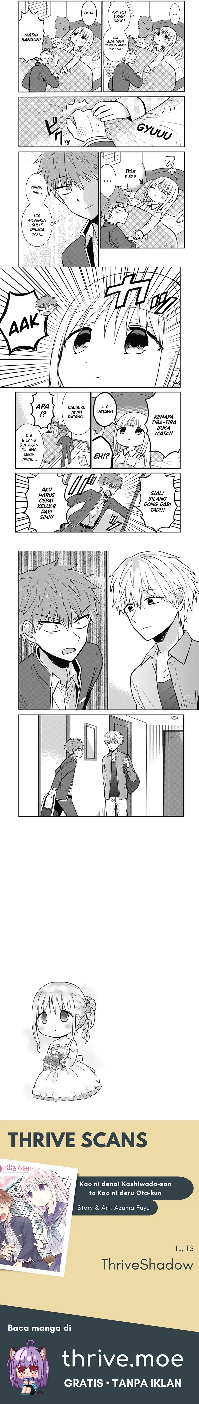 Kao ni denai Kashiwada-san to Kao ni deru Ota-kun Chapter 27 Gambar 2