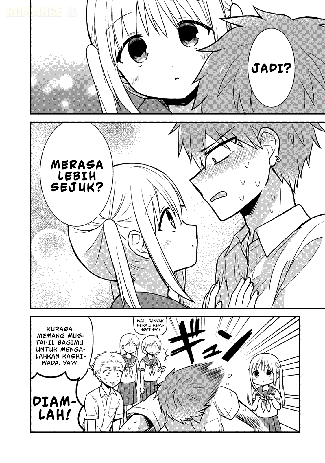 Kao ni denai Kashiwada-san to Kao ni deru Ota-kun Chapter 32 Gambar 9