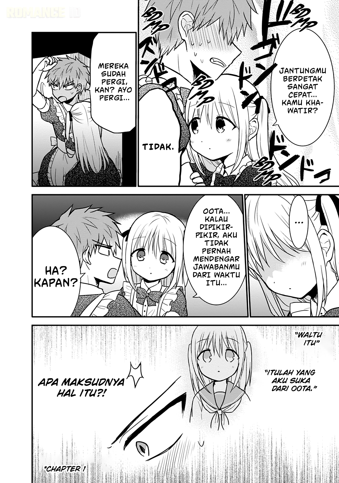 Kao ni denai Kashiwada-san to Kao ni deru Ota-kun Chapter 44 Gambar 3